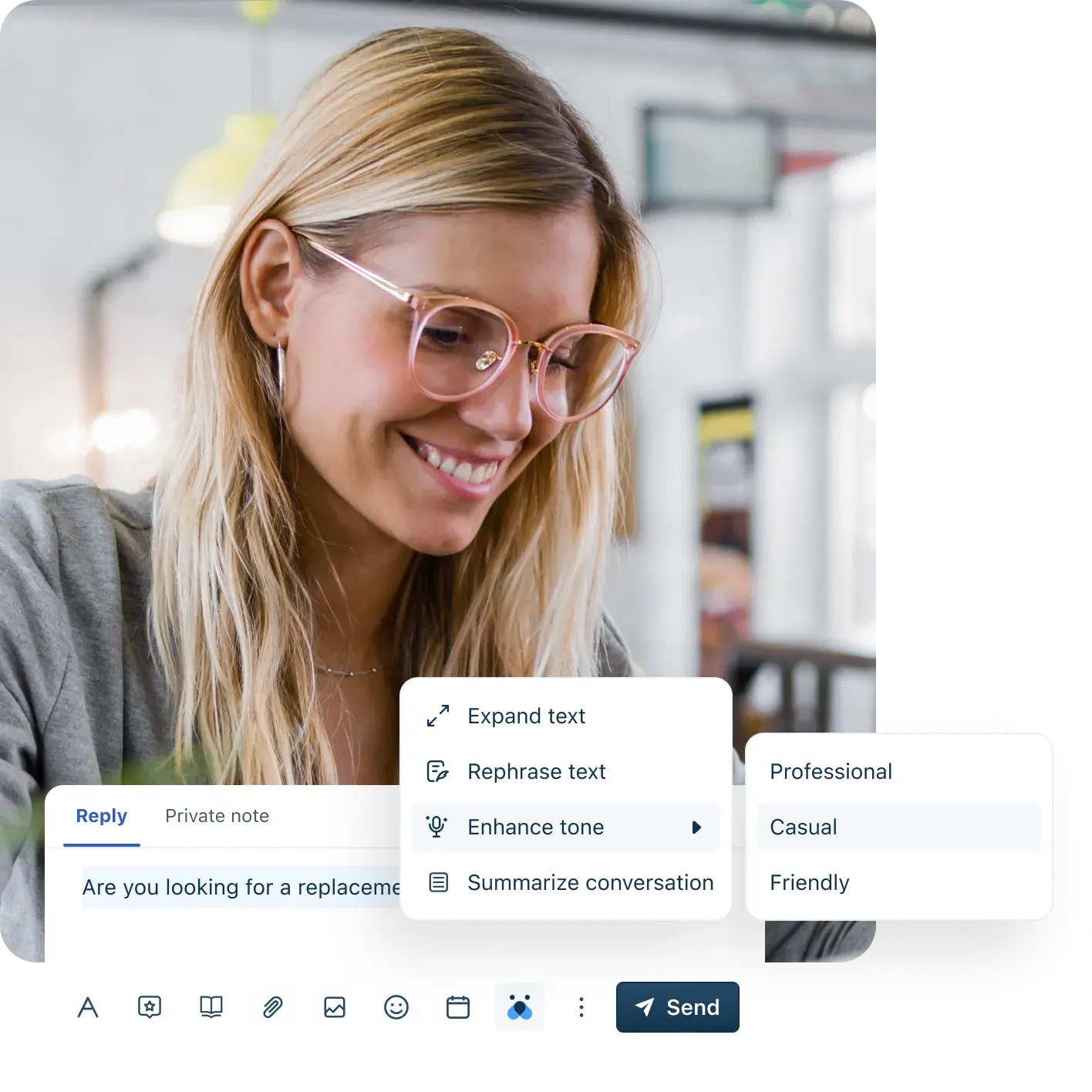 freshchat switchback cssuite