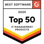 webimage accolades top 50 it management products g2 2025