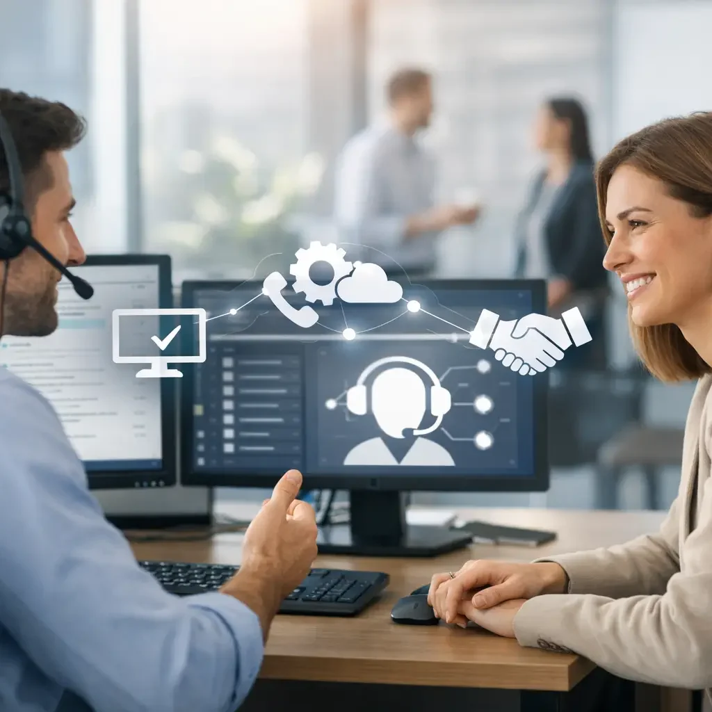 Integración de service desk sin fricción