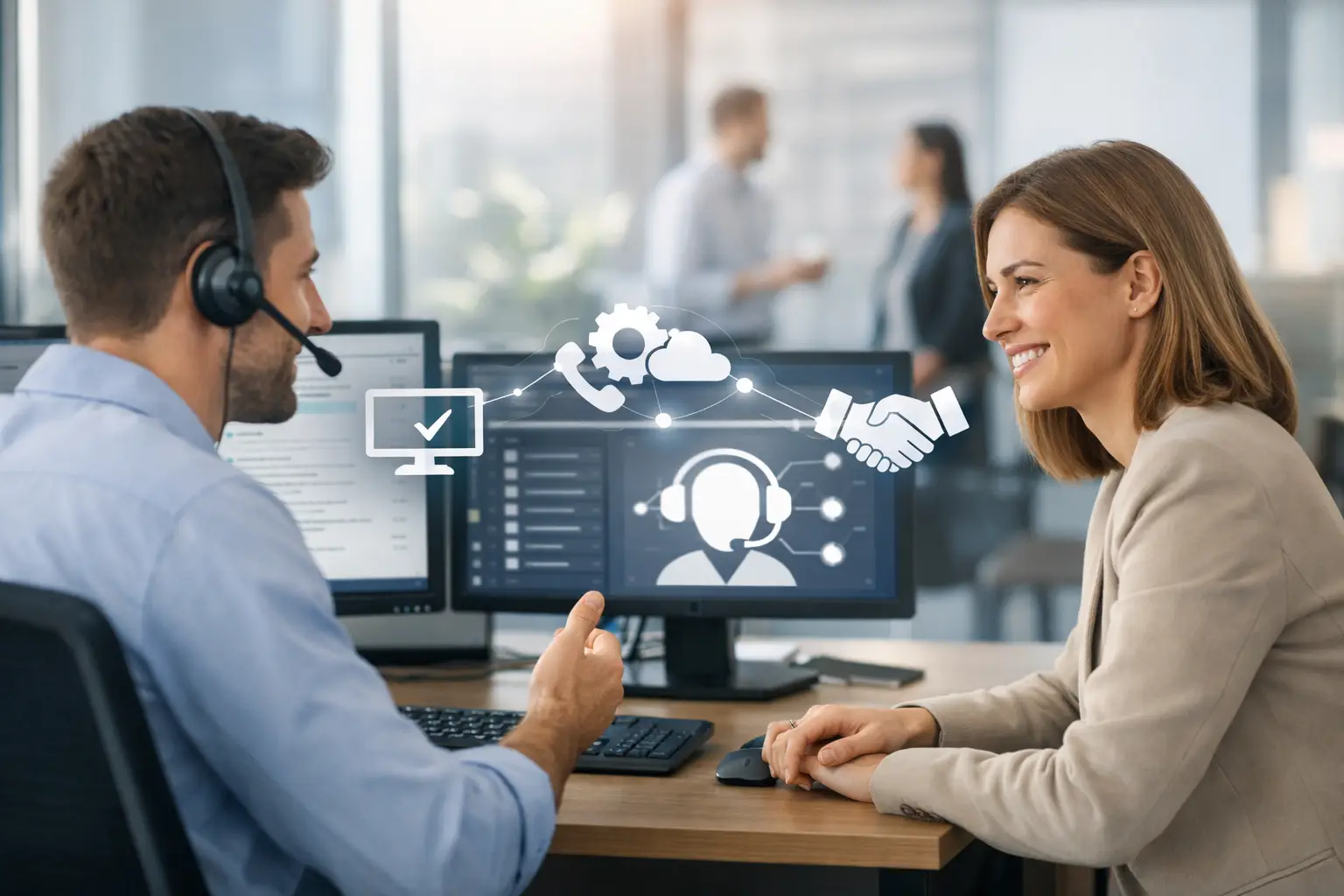 Integración de service desk sin fricción