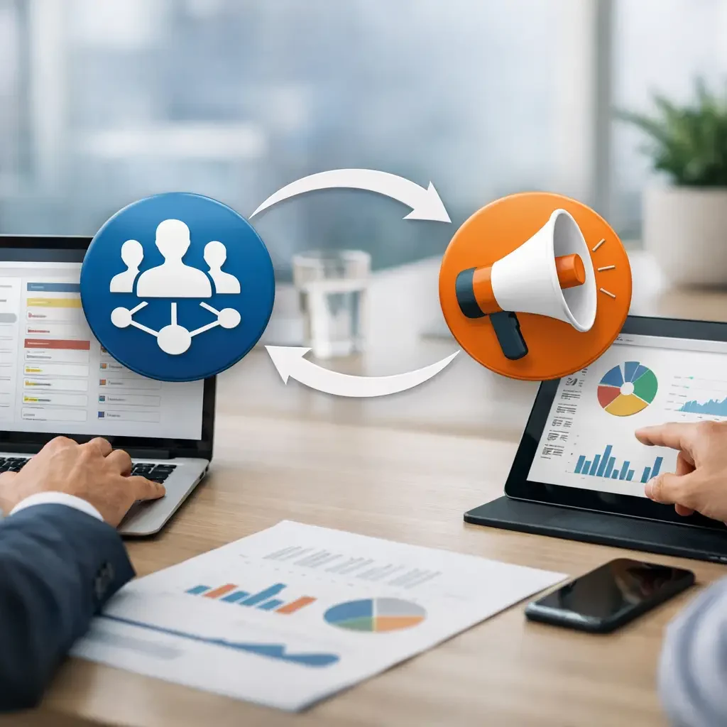 Integración entre CRM y marketing que sí funciona
