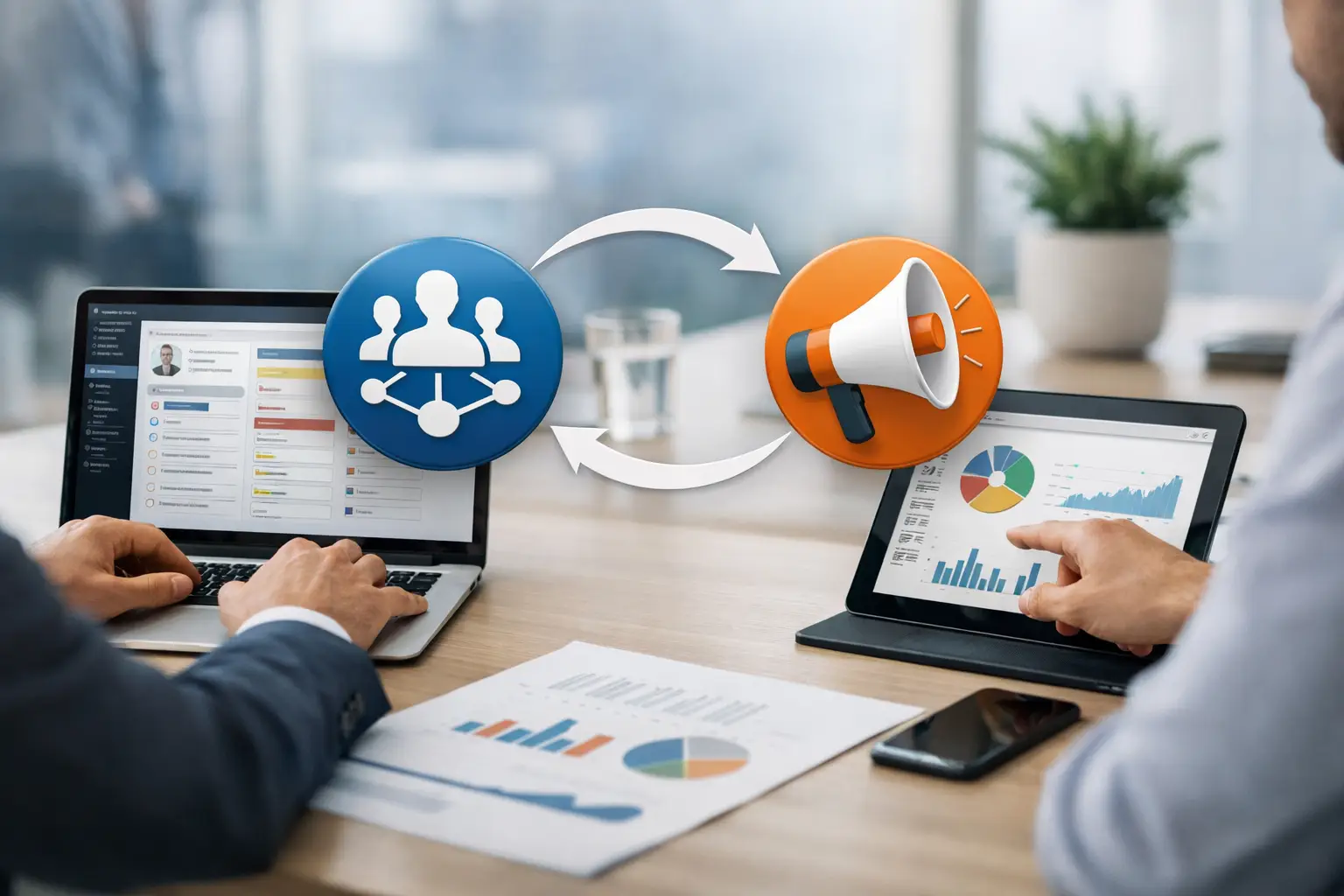 Integración entre CRM y marketing que sí funciona