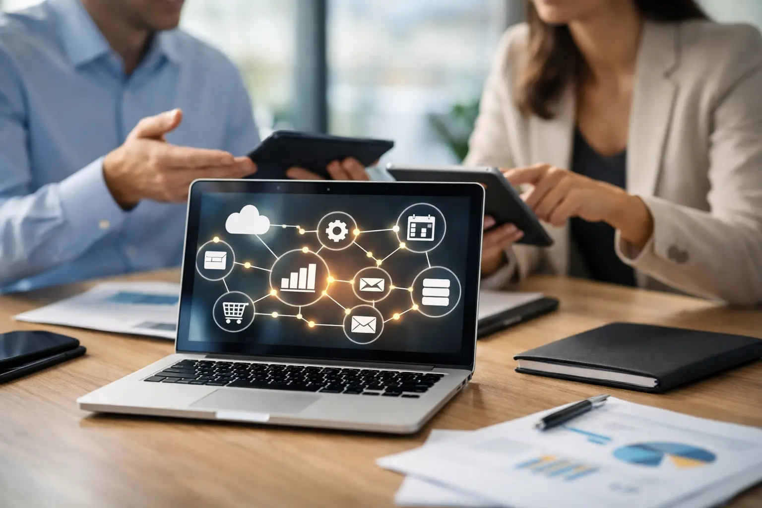 Integración de herramientas empresariales eficaz
