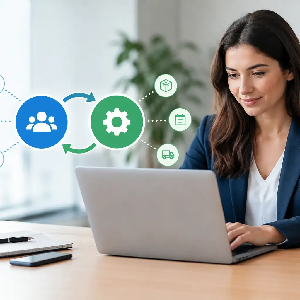 Cómo integrar CRM ERP sin frenar la operación